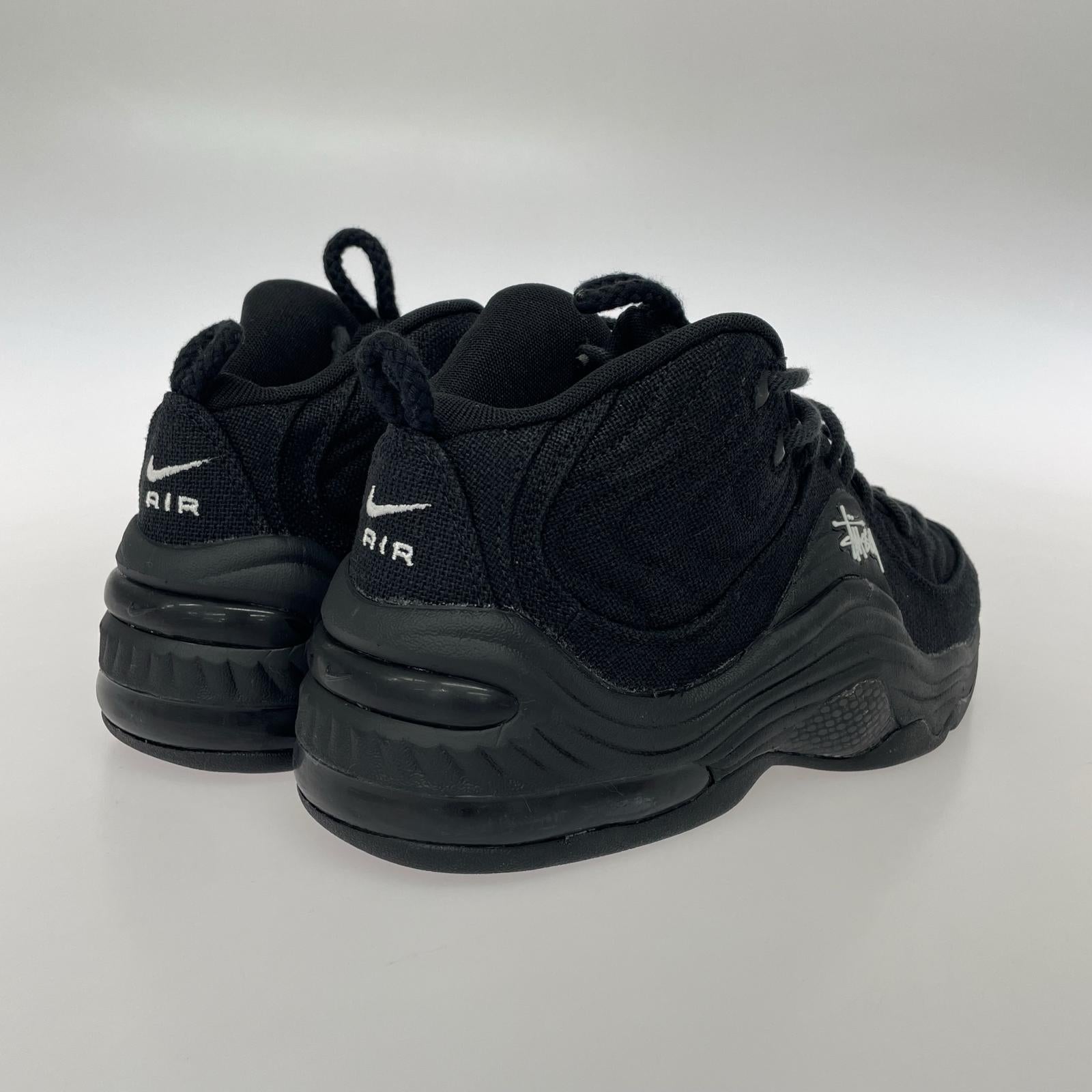 スニーカー × Stussy Air Penny 2 "Black" 27.0cm 27cm (US9 UK8 1/2 EU44) ブラック