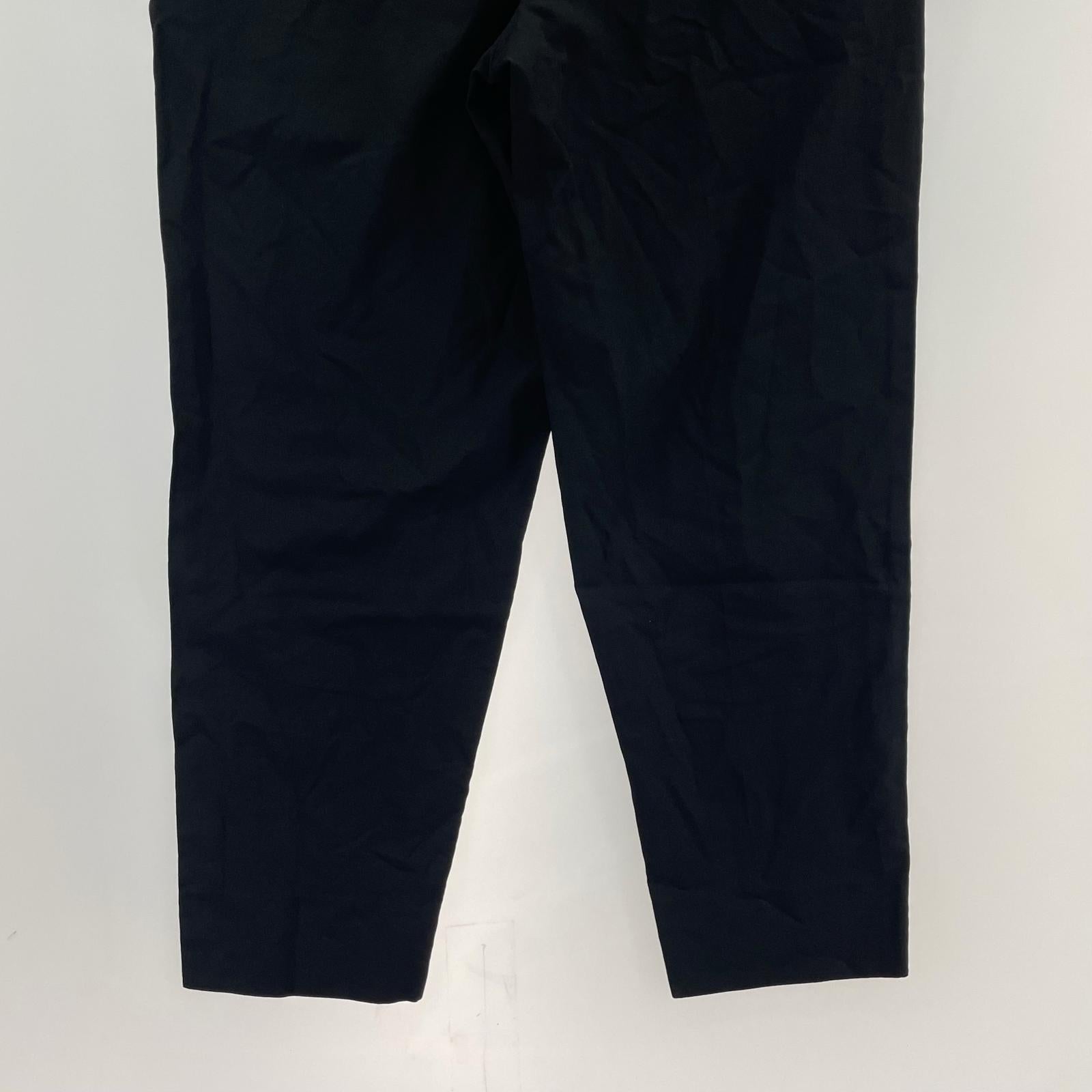 パンツ HOMME DEUX de-p063 エステル製品染めイージースラックス ブラック