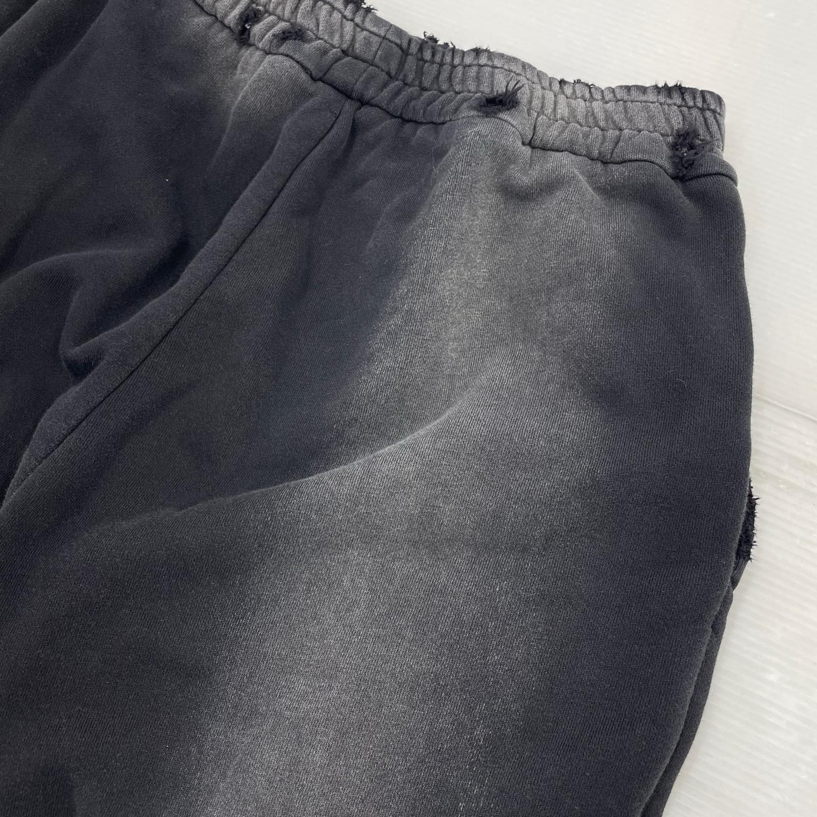 パンツ YELLO ダメージ加工 パンツブーツ L L ブラック