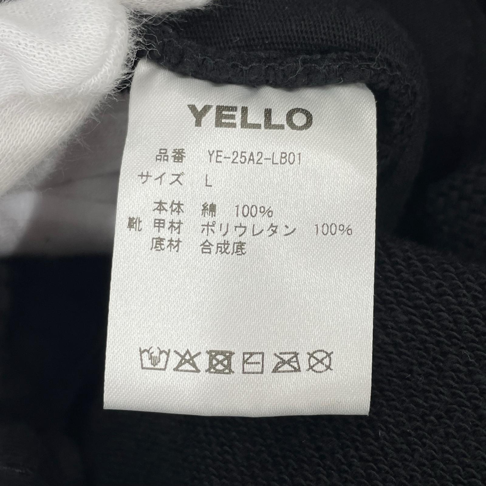 パンツ YELLO ダメージ加工 パンツブーツ L L ブラック
