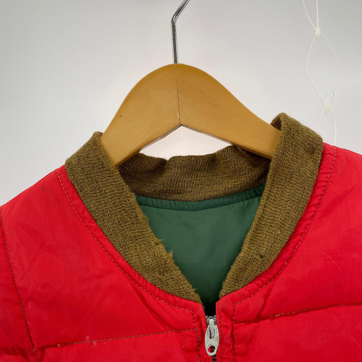 ダウンベスト 60s Pioneer Sports カナダ製 グリーン