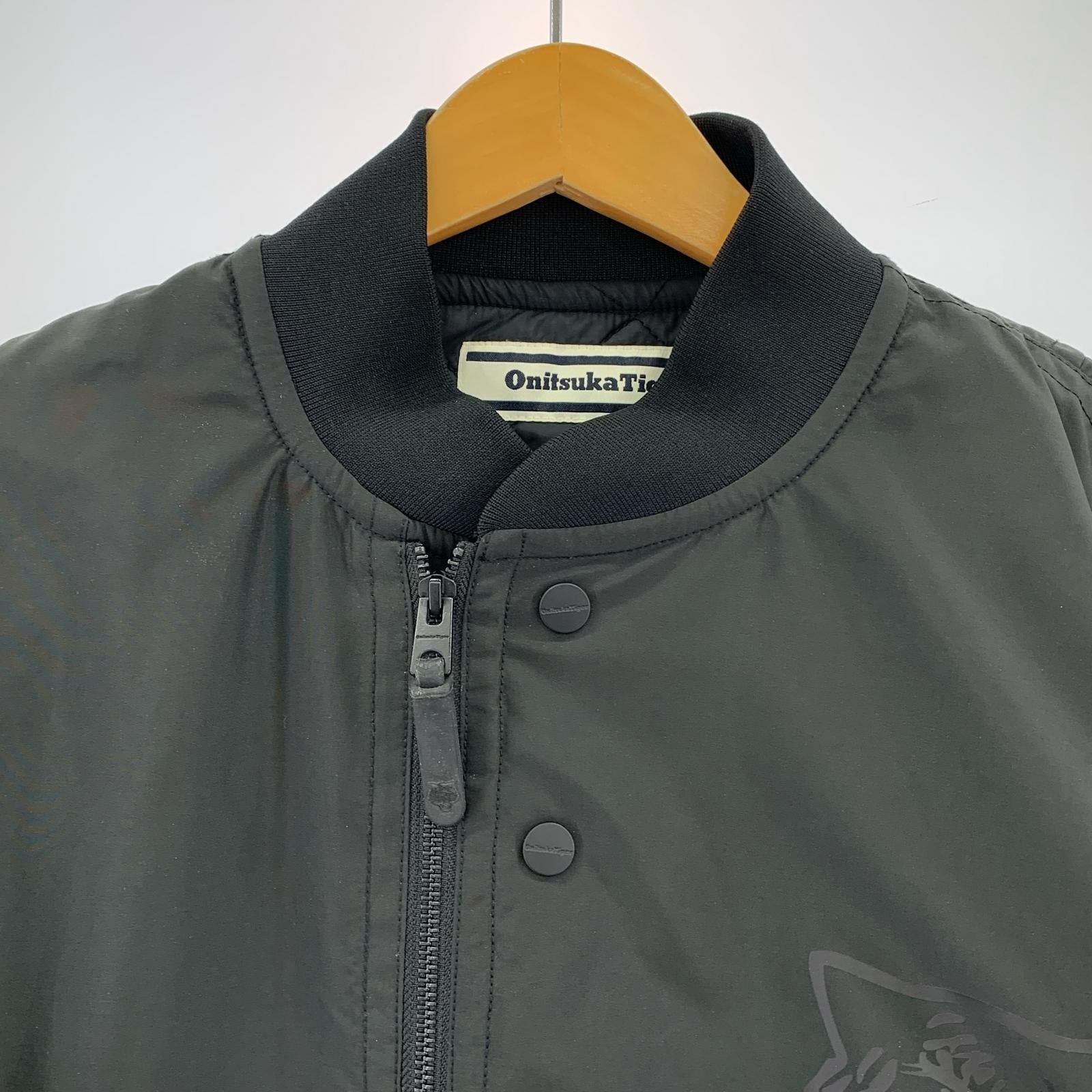 ブルゾン BOMBER JACKET/M/2183A583 L ブラック