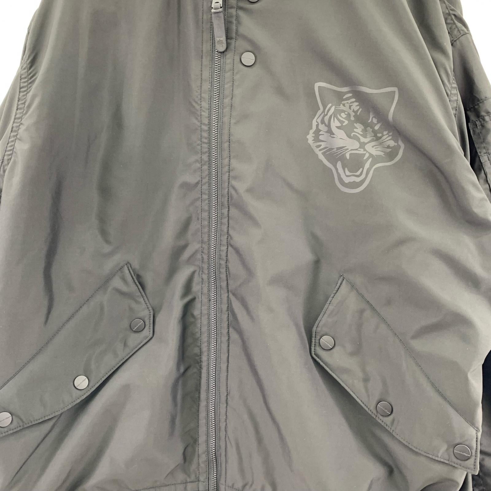 ブルゾン BOMBER JACKET/M/2183A583 L ブラック