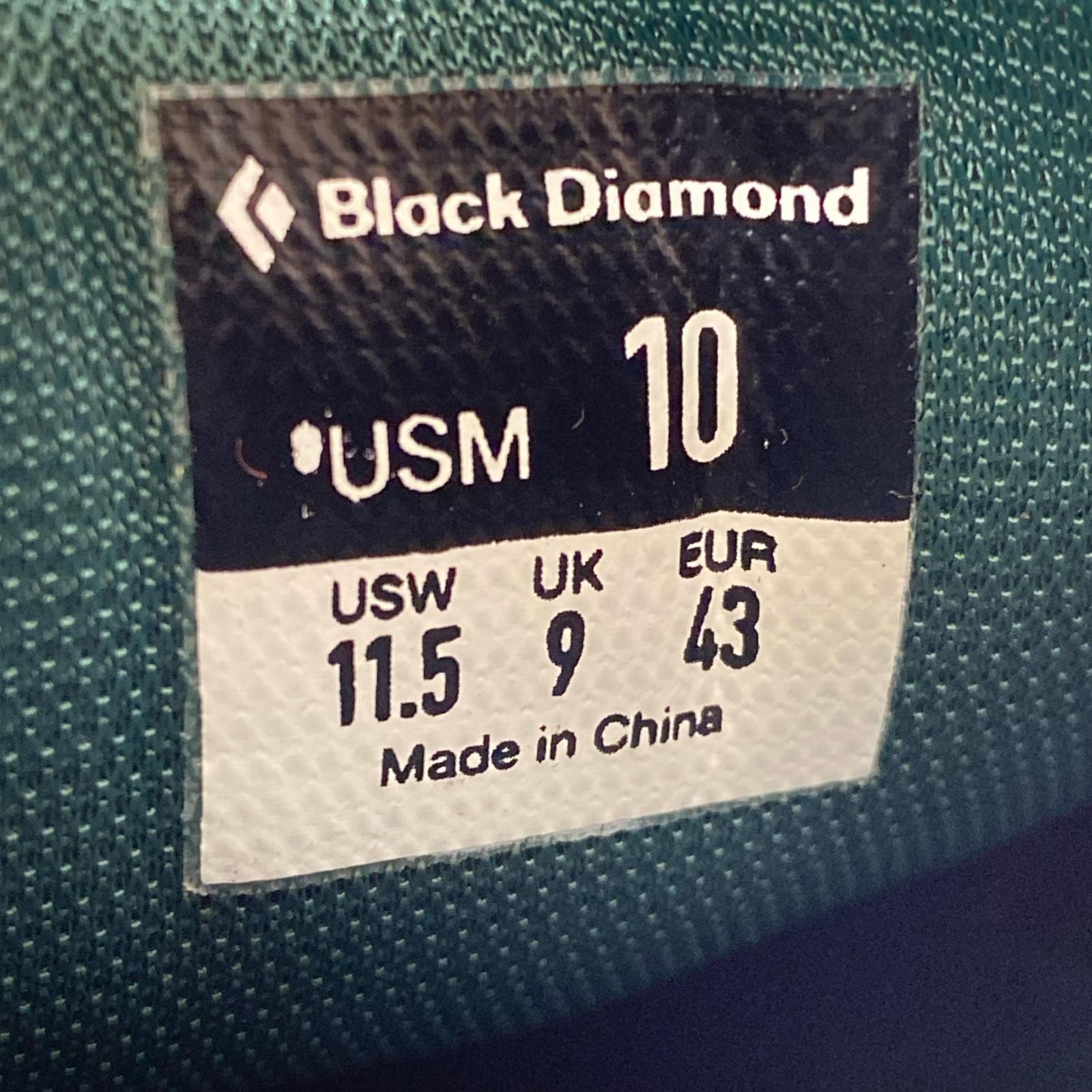 シューズ Black Diamond US10 ベージュ×緑
