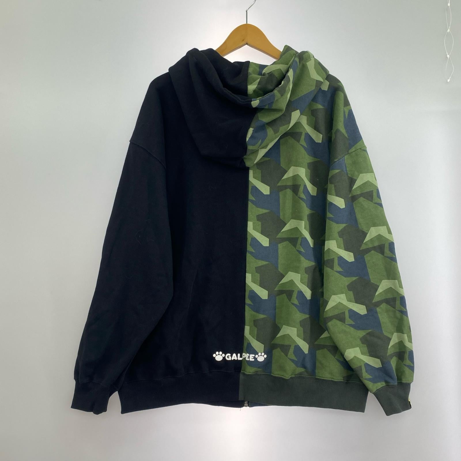 パーカー GALFY ゴーストジップパーカー L