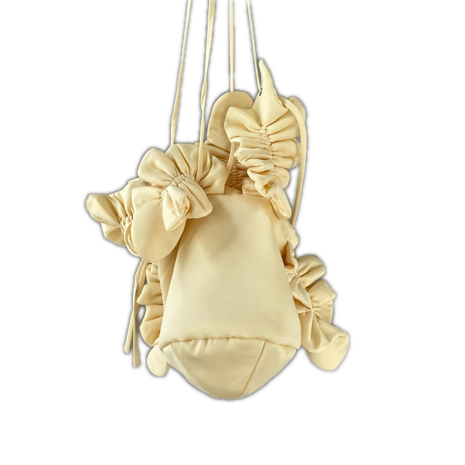 ショルダーバッグ FLOEWR BAG イエロー