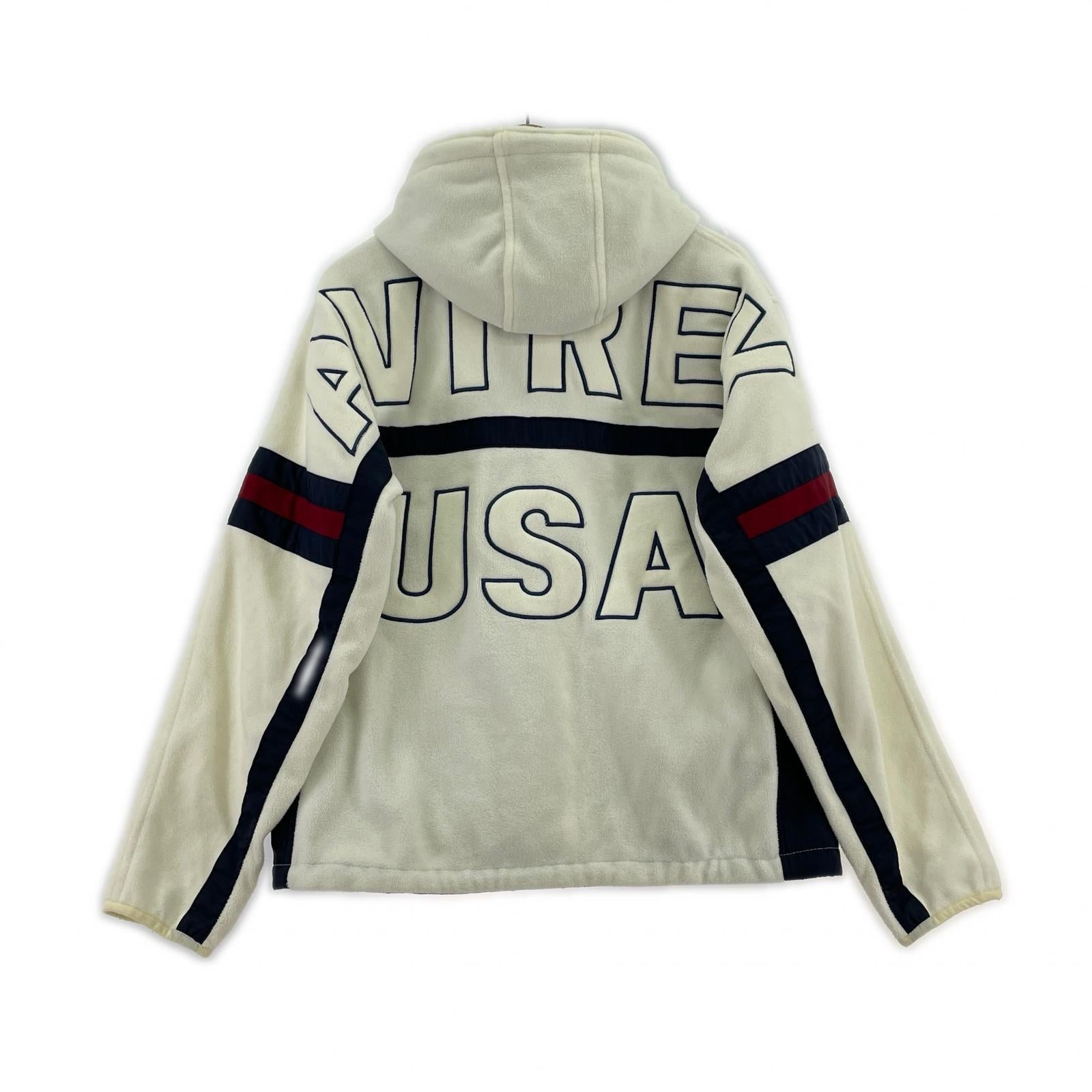 その他アウター FLEECE ZIP PARKA WHT M M ホワイト