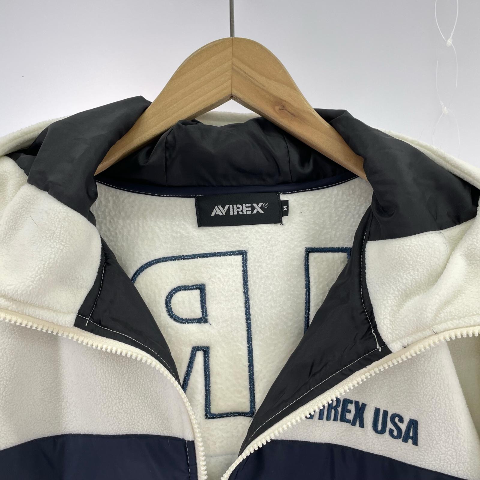 その他アウター FLEECE ZIP PARKA WHT M M ホワイト
