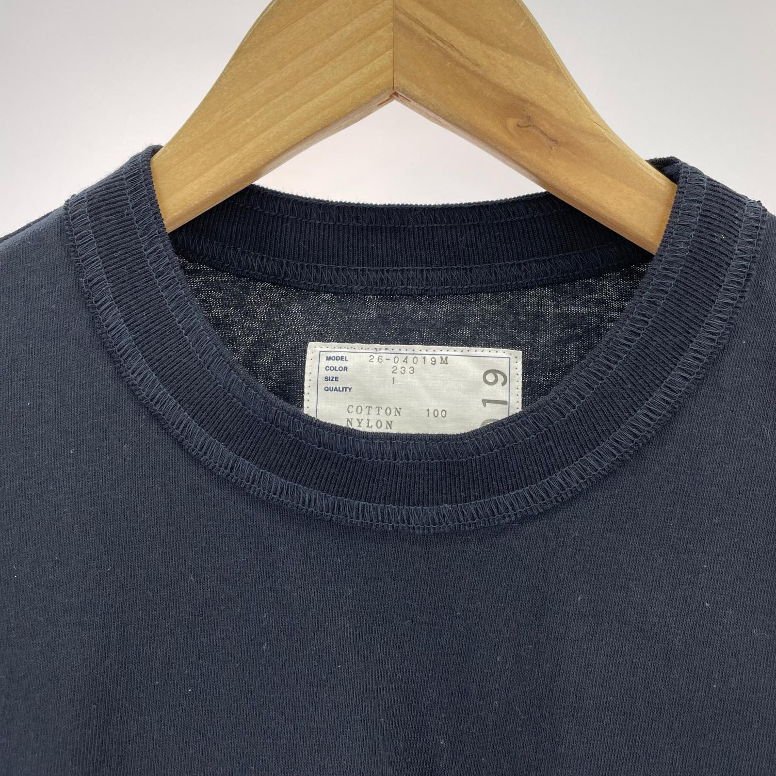 半袖Tシャツ 26SS Cotton Jersey T-Shirt ネイビー×カーキ 1
