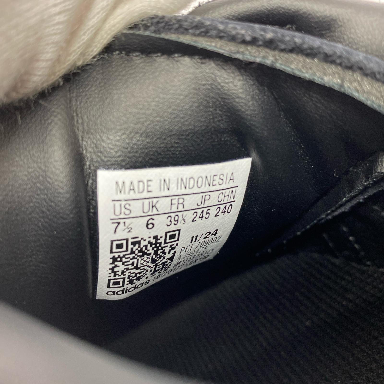 スニーカー SUPERSTAR II ローカットスニーカー 毛皮 黒 (24.5) 24.5cm (US6 1/2 UK6 EU39) ブラック