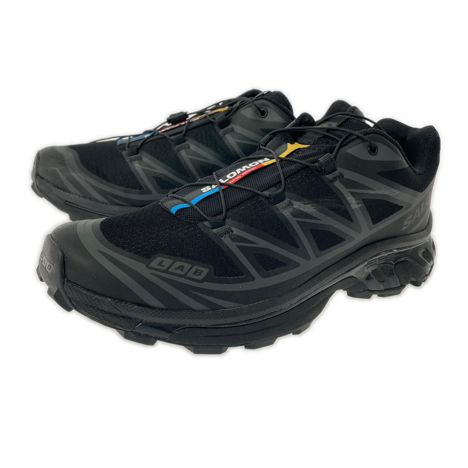 スニーカー SALOMON XT-6 トレイルランニング 28.0 ブラック 28cm (US10 UK9 1/2 EU46) ブラック