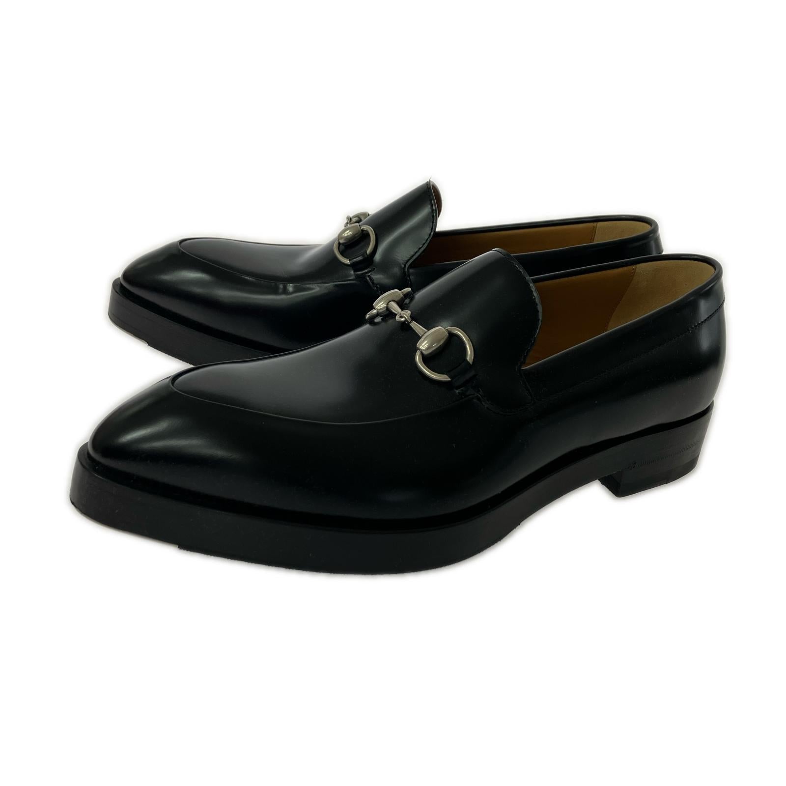 GUCCI Horsebit Loafer 6 1/2 ブラック
