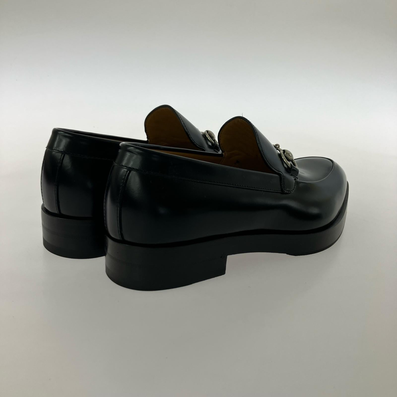 GUCCI Horsebit Loafer 6 1/2 ブラック
