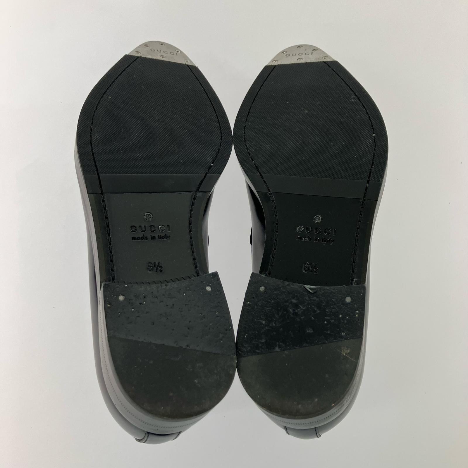 GUCCI Horsebit Loafer 6 1/2 ブラック