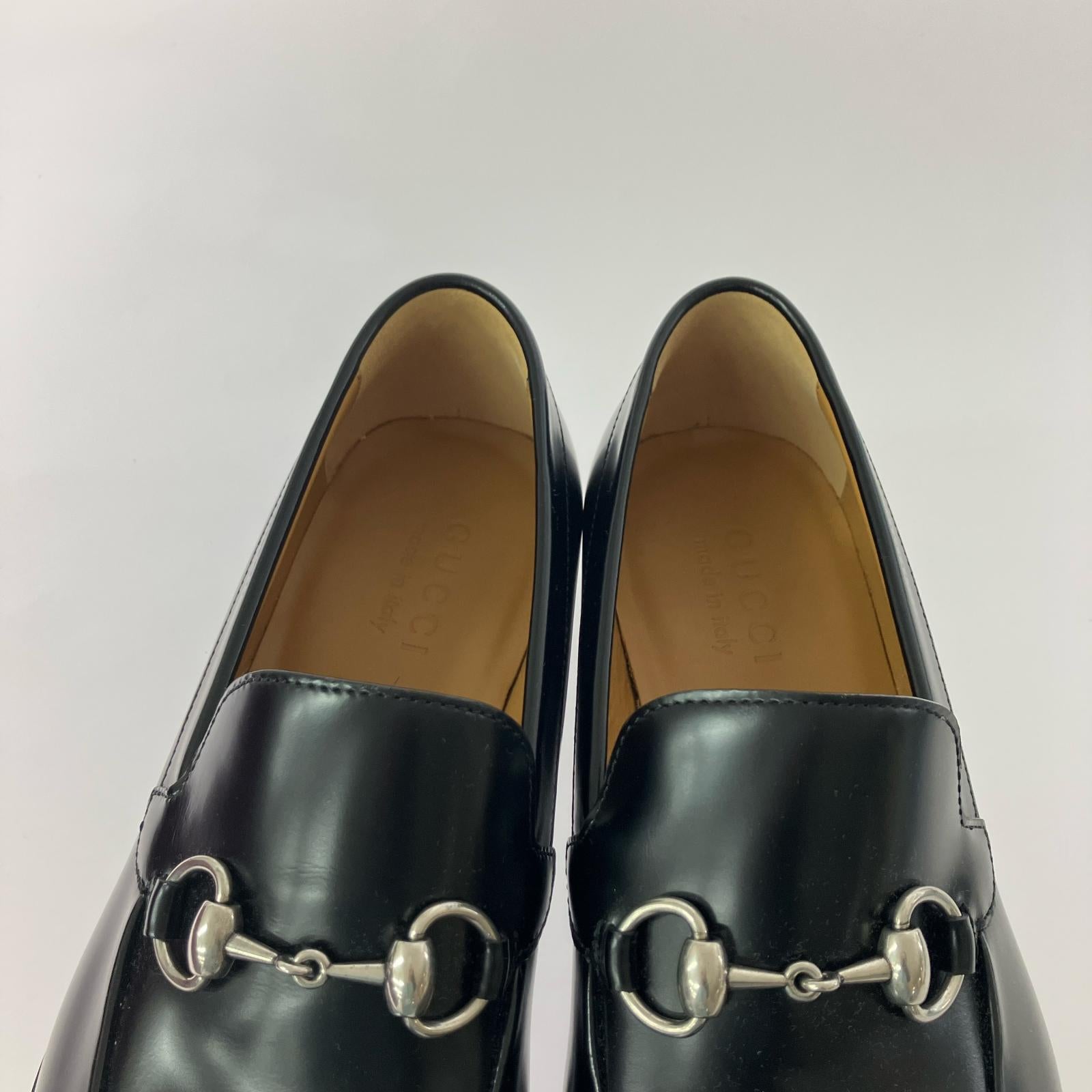 GUCCI Horsebit Loafer 6 1/2 ブラック