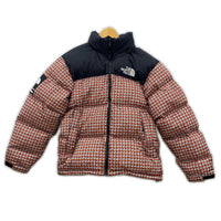 ダウンジャケット 21ss THE NORTH FACE Studded Nuptse RED M M