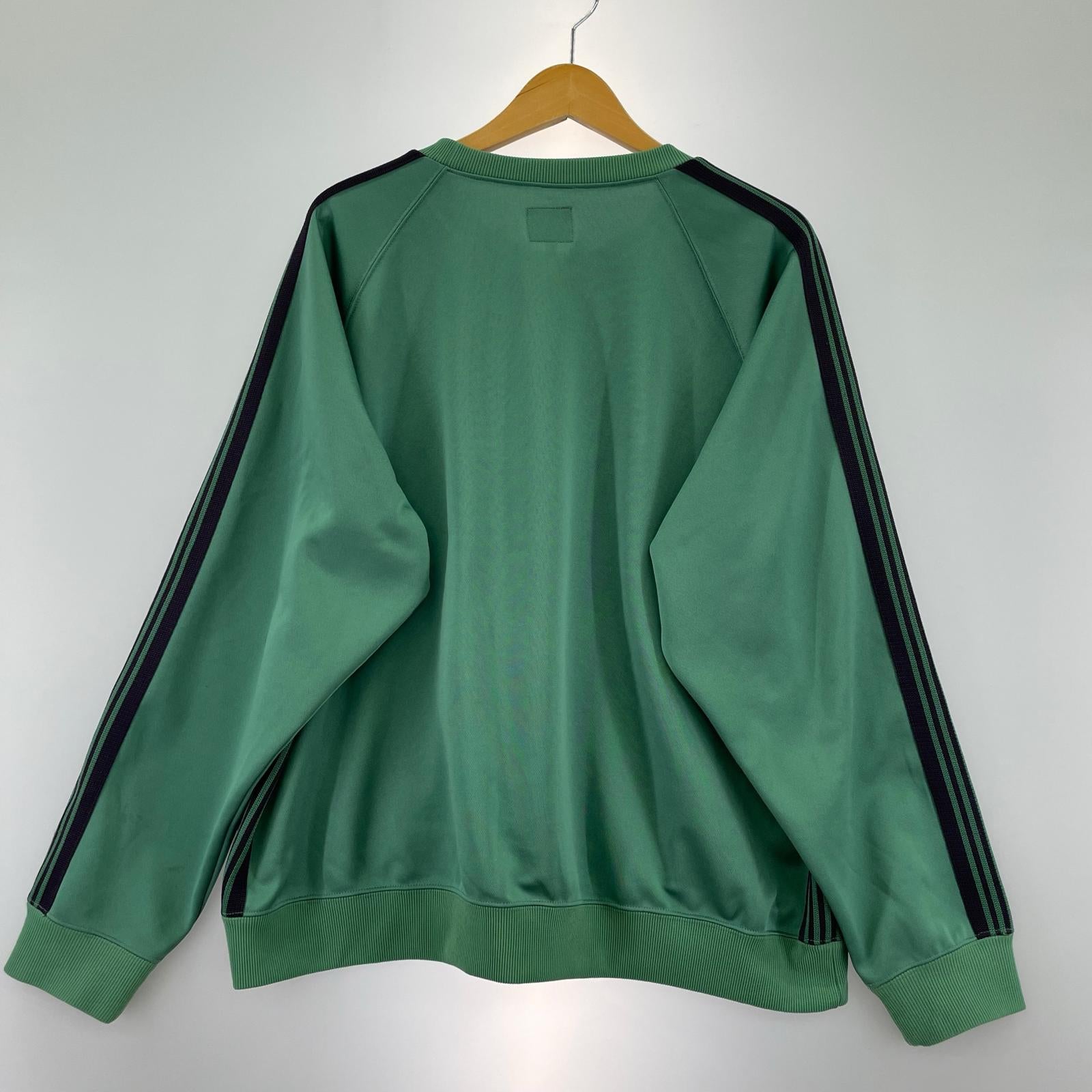 スウェット P.Smooth Track CrewNeck Shirt (L) グリーン L グリーン