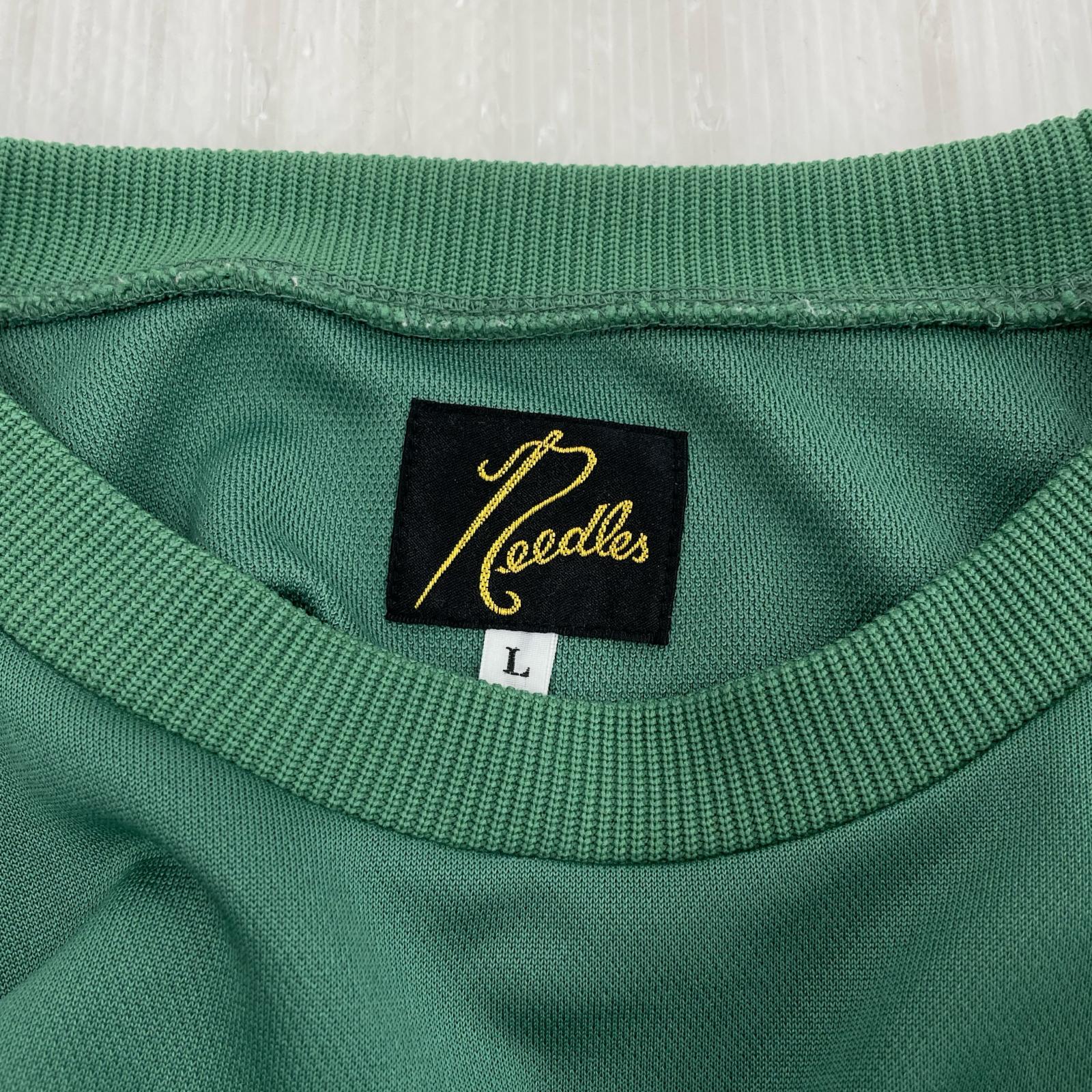 スウェット P.Smooth Track CrewNeck Shirt (L) グリーン L グリーン