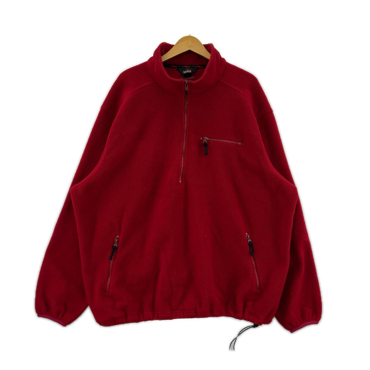 ジャケット フリース レッド