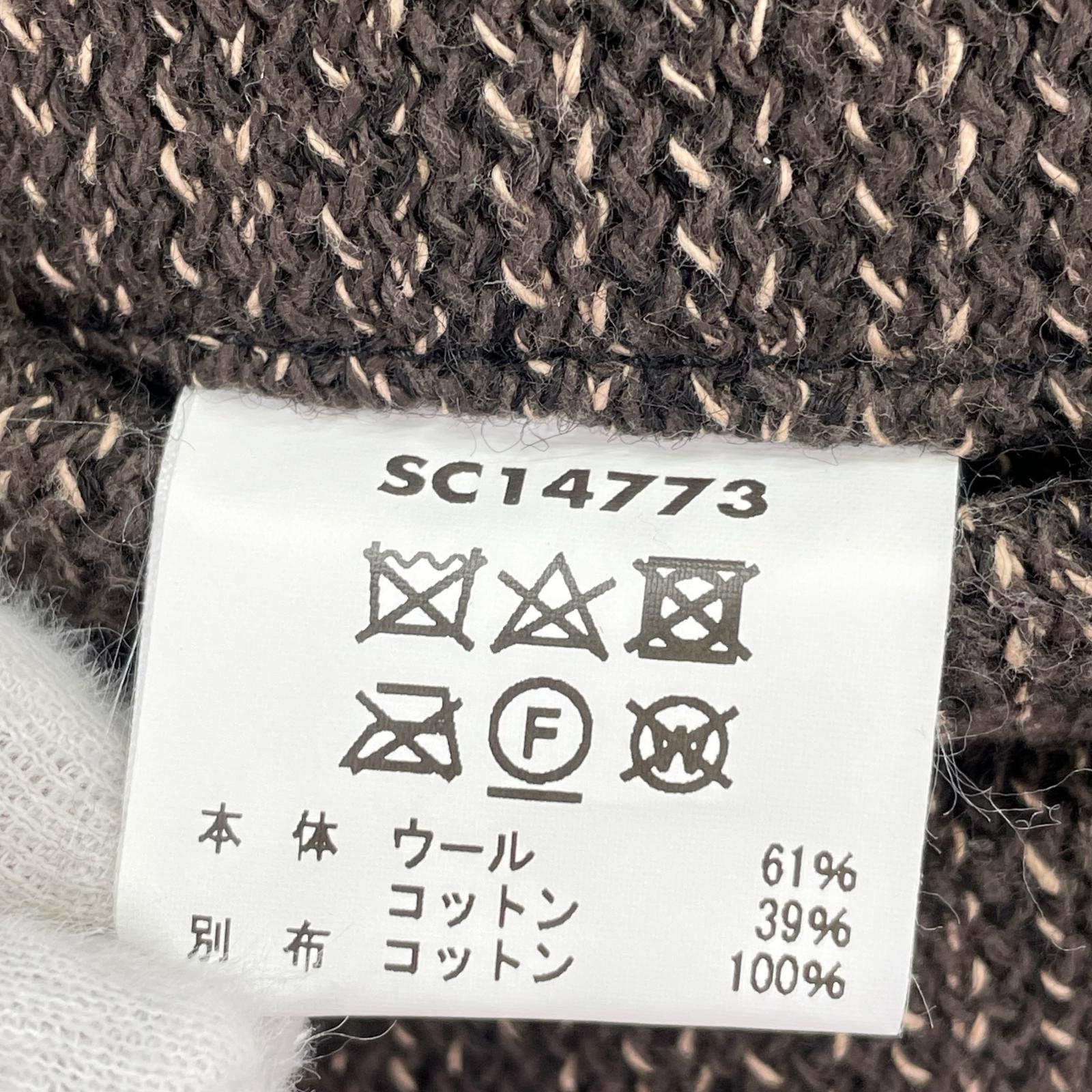 ジャケット BEACH CLOTH VEST/サイズ40 40 ブラウン