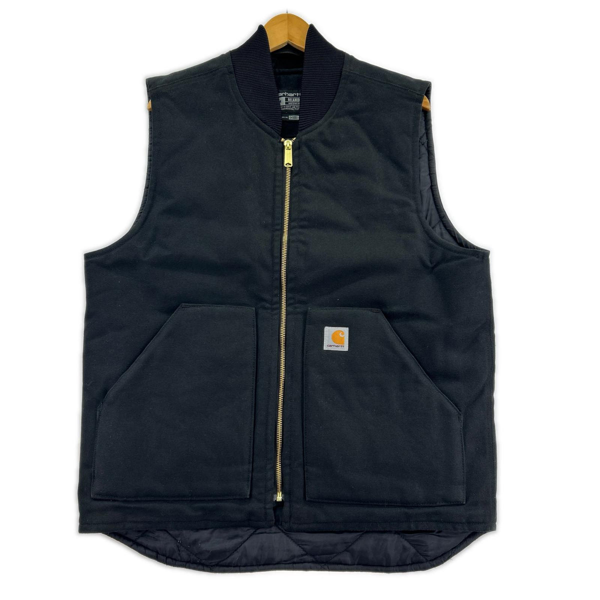 ジャケット DUCK VEST/サイズM M ブラック