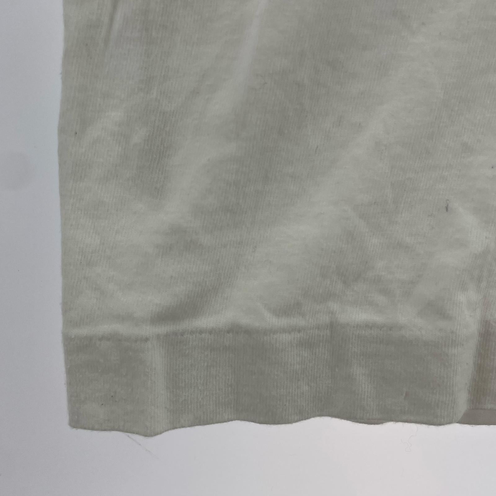 長袖Tシャツ CDG スリーブロゴ L/S 白 S S ホワイト