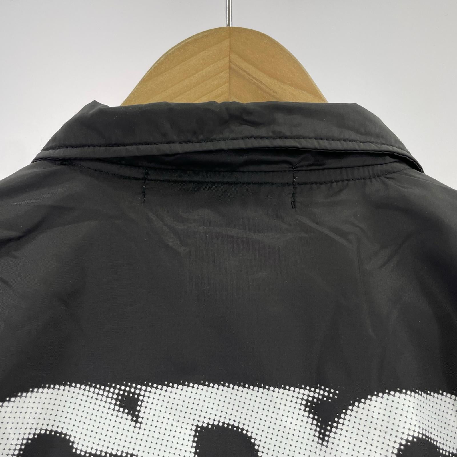 ジャケット ナイロン コーチジャケット 黒 S S ブラック