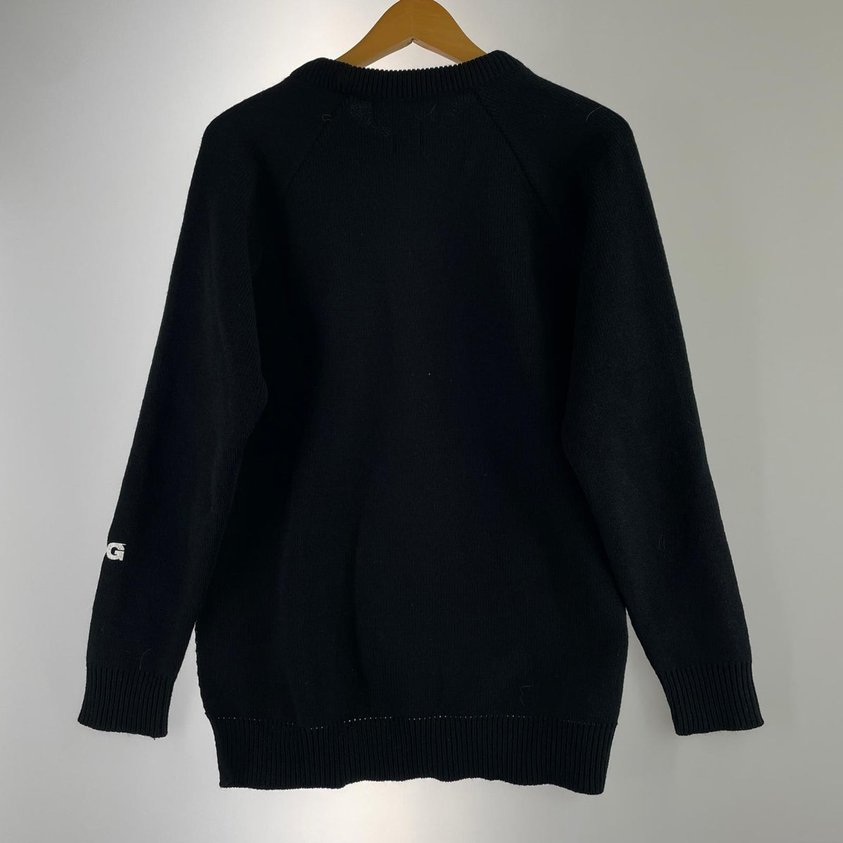 ニット CDG アクリル フィッシュテール ニット 黒 S S ブラック
