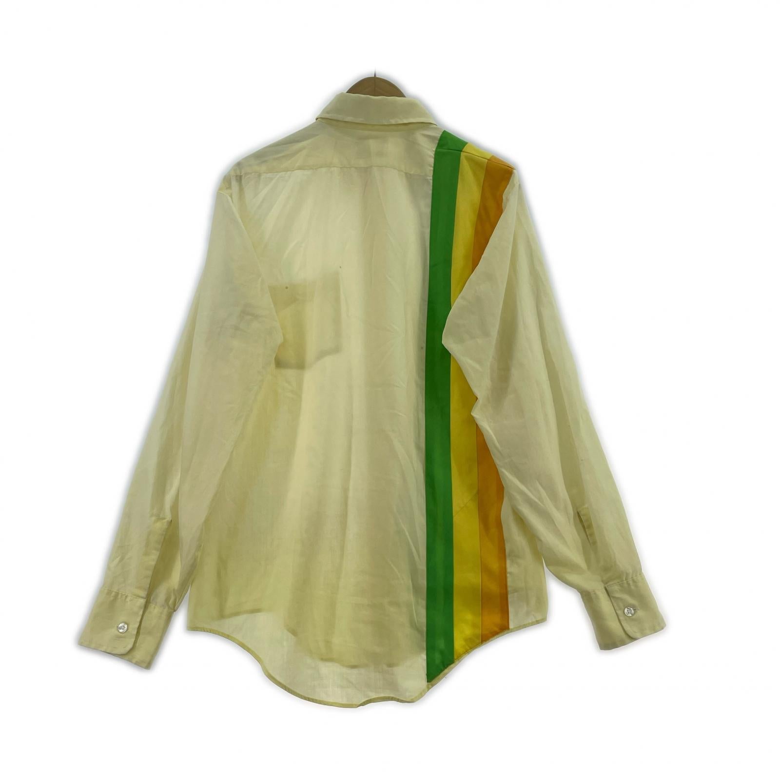 長袖シャツ ARROW 70s イエロー イエロー