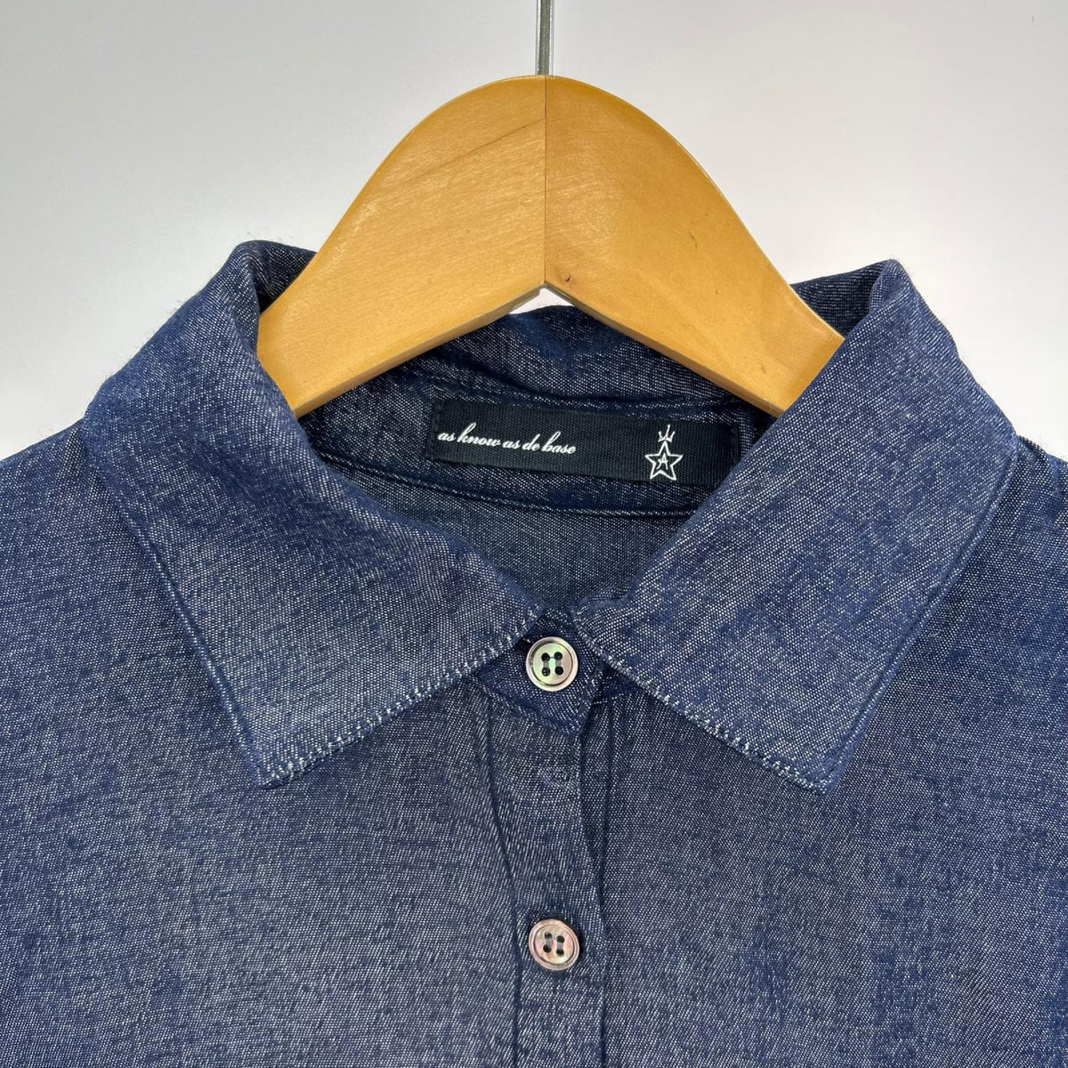 ワンピース de base テロリラSHOP シャツワンピース 1 ブルー