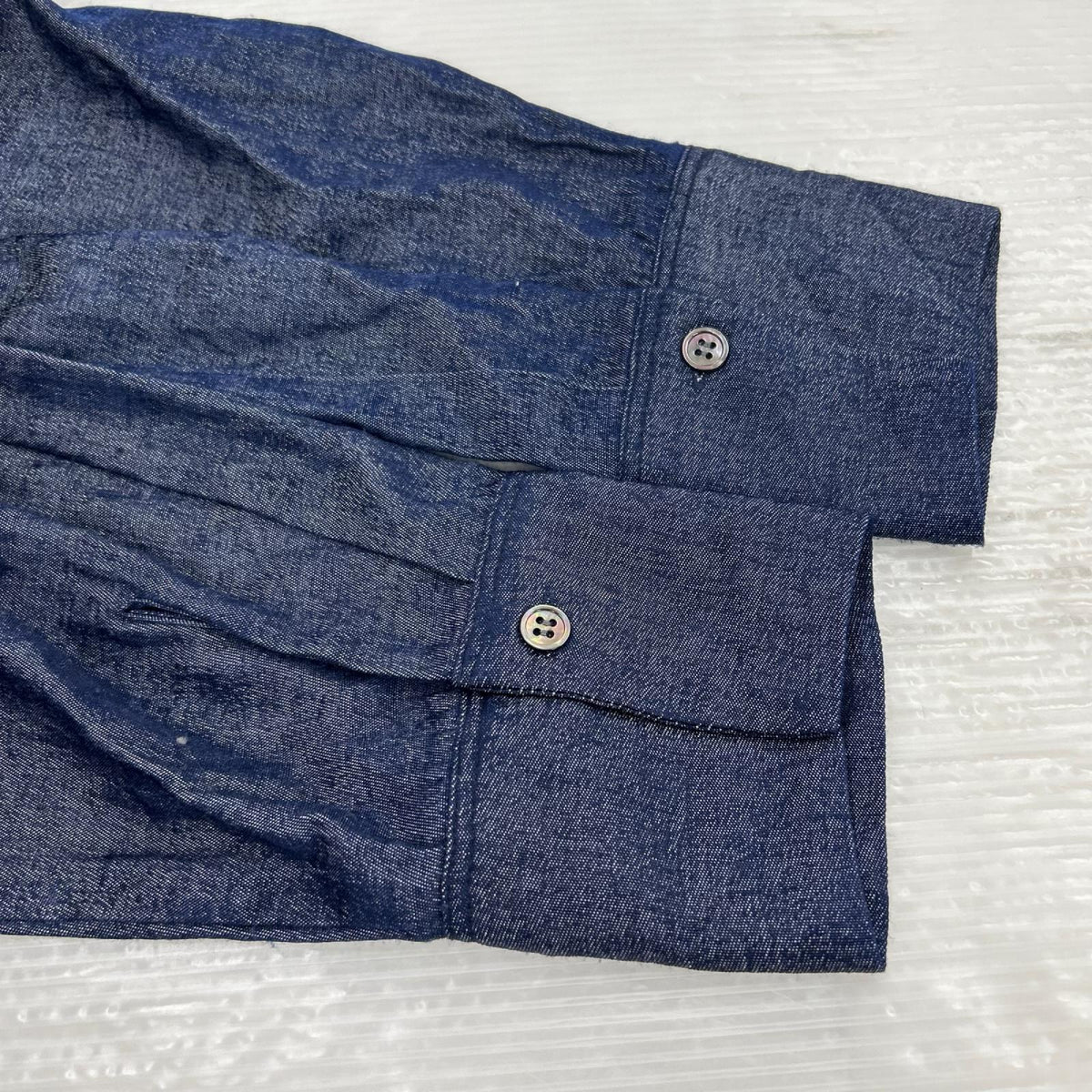 ワンピース de base テロリラSHOP シャツワンピース 1 ブルー