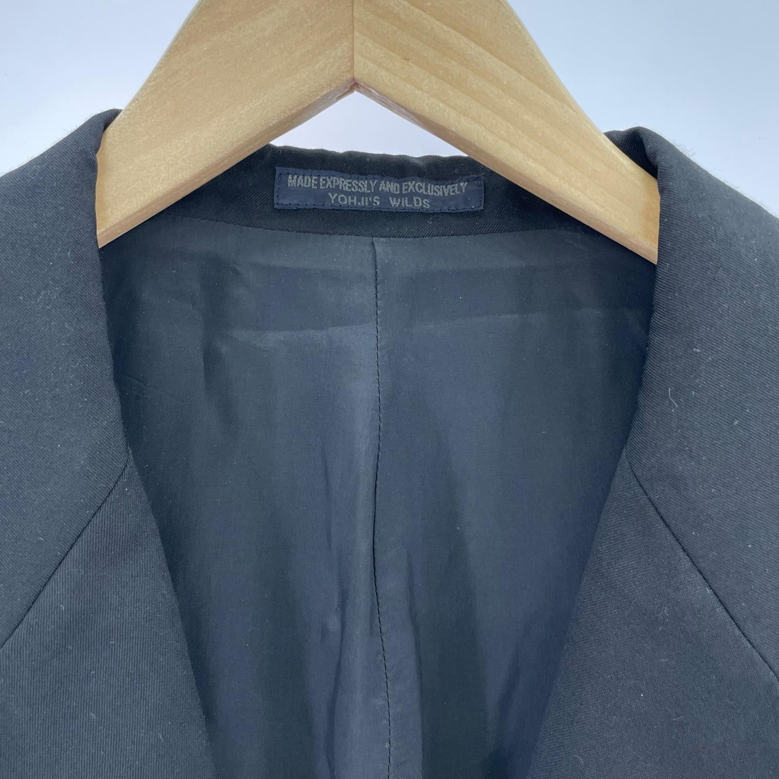 ジャケット REGULATION Yohji Yamamoto Reギャバ ドクタージャケット 3 ブラック 3 ブラック