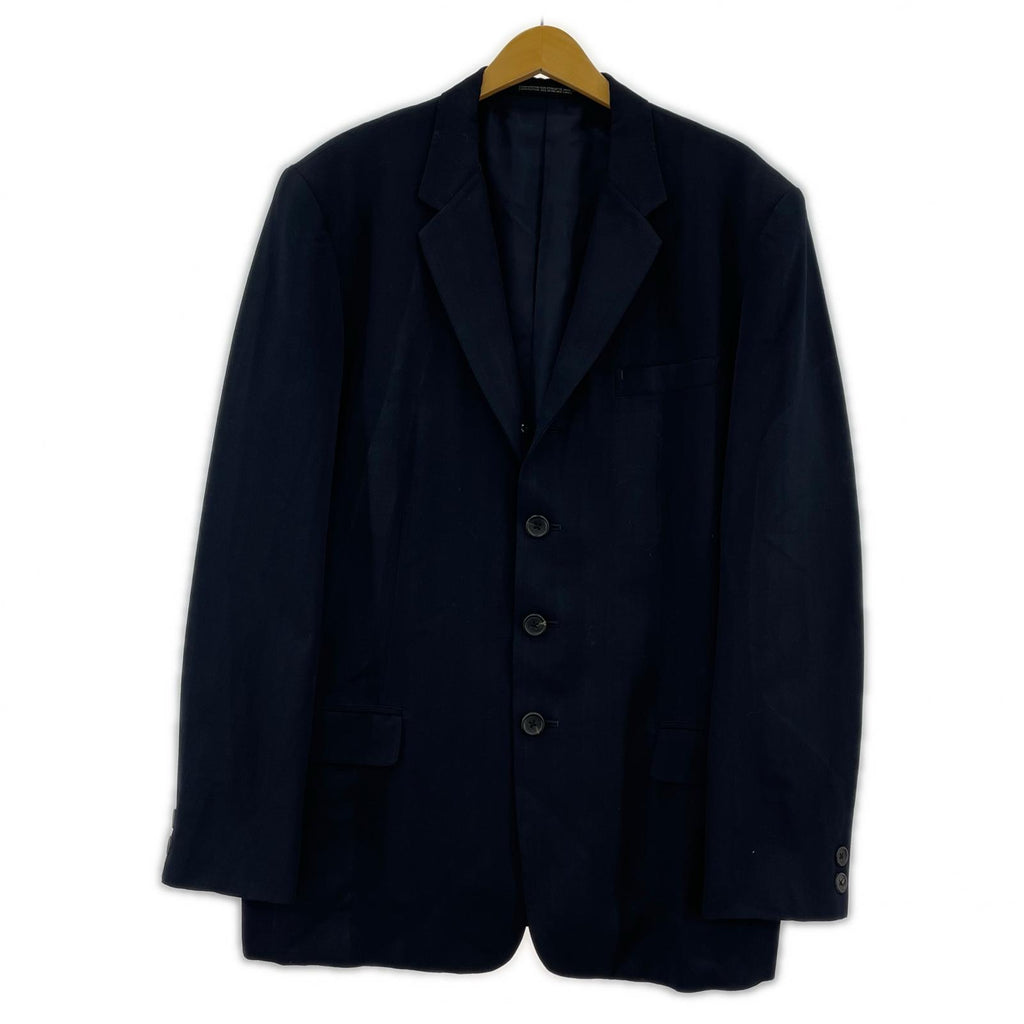 Yohji Yamamoto ジャケット Yohji Yamamoto POUR HOMME 93AW ウールギャバ4Bジャケット M ネイビー M