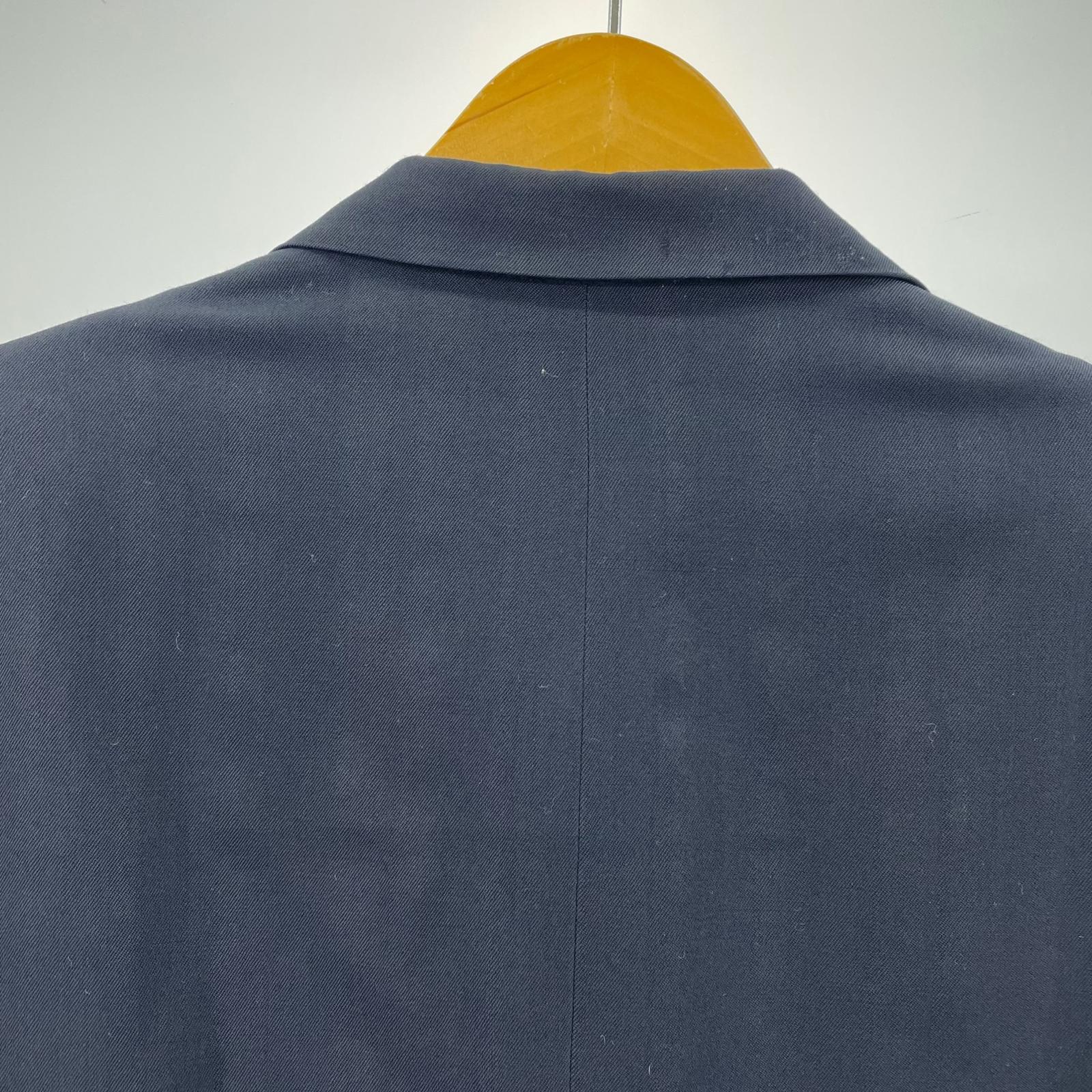 ジャケット Yohji Yamamoto POUR HOMME 93AW ウールギャバ4Bジャケット M ネイビー M