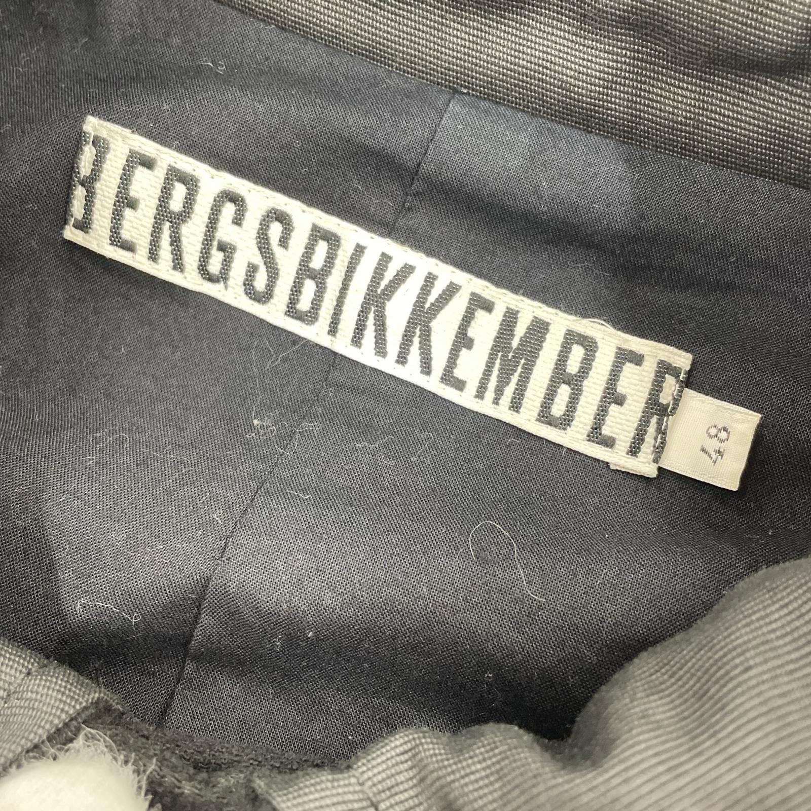 ジャケット DIRK BIKKEMBERGS デザインスタンドカラージャケット 48 ブラック ブラック