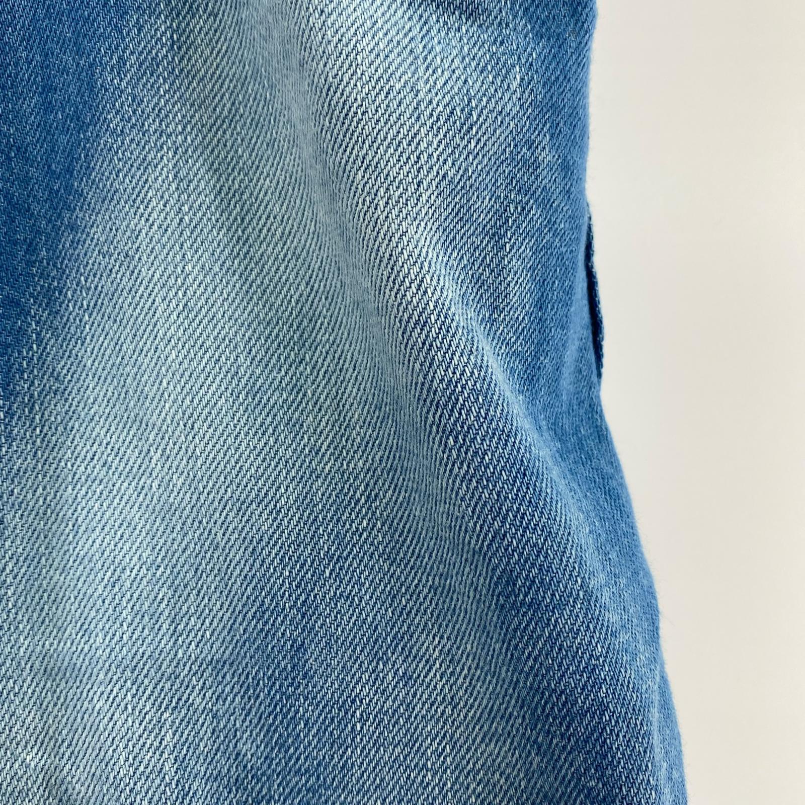 デニムパンツ Y's 8OZ SPOTTED DENIM SAROUEL PANTS デニムオーバーパンツ 3 ブルー 3 ブルー