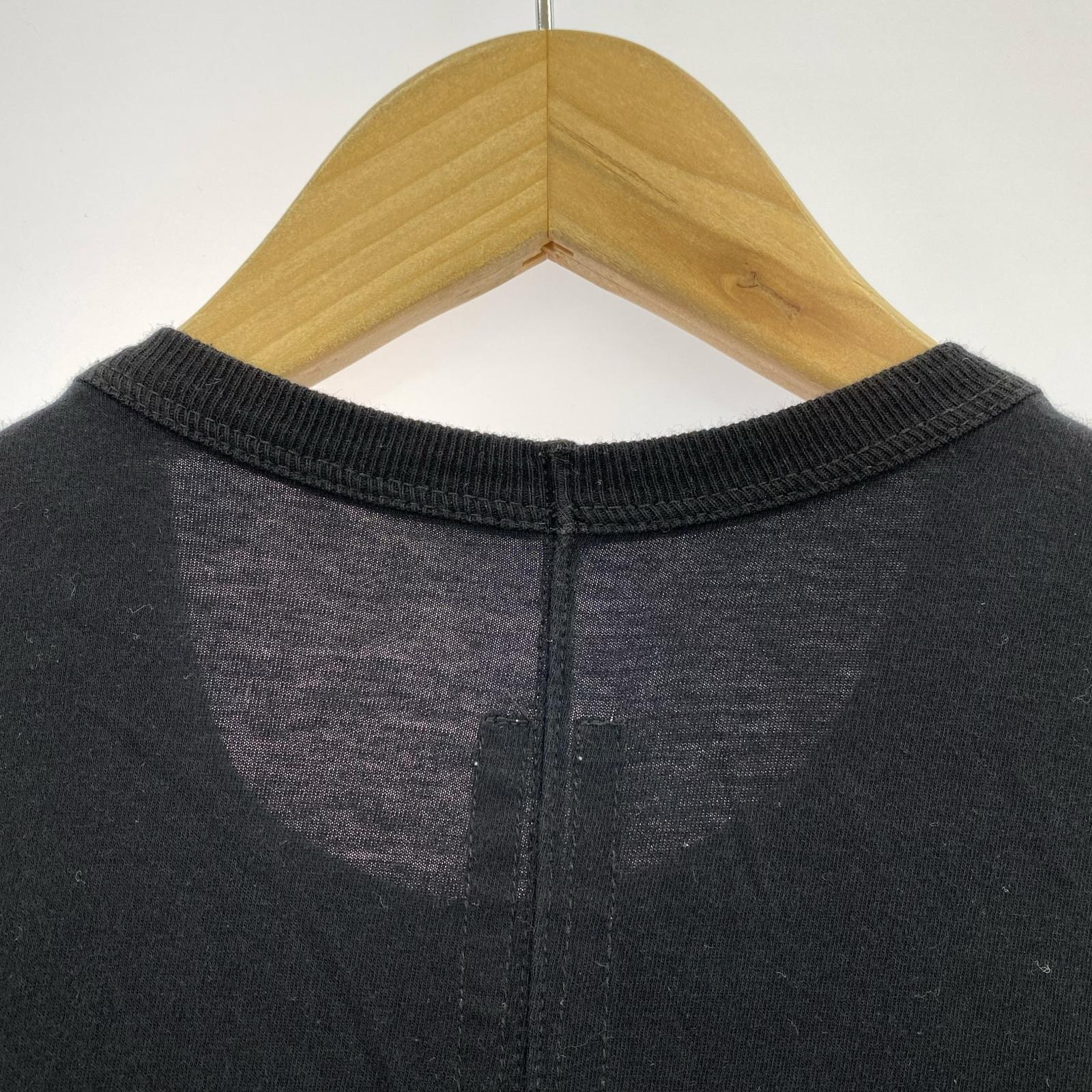 半袖Tシャツ Rick Owens S/S POCKET LEVEL TEE デザインポケットTee L ブラック L ブラック