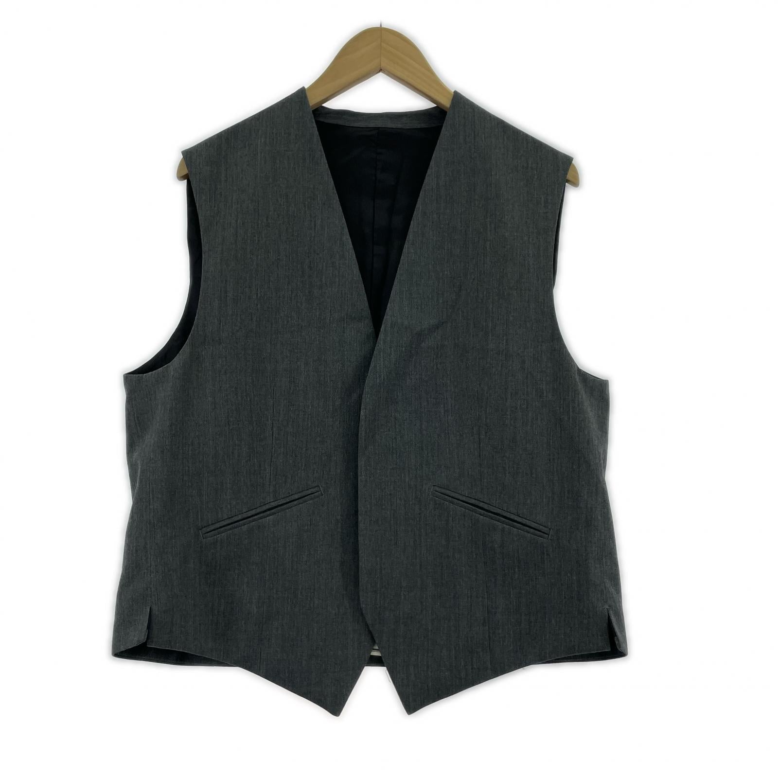 ジャケット GROSGRAIN デザインジレ OS グレー グレー
