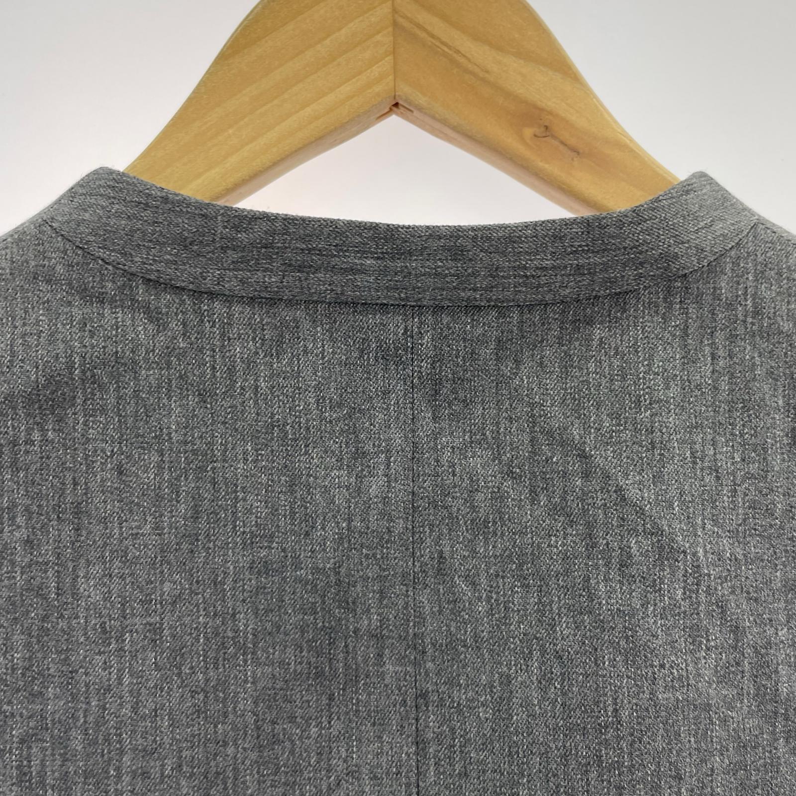 ジャケット GROSGRAIN デザインジレ OS グレー グレー