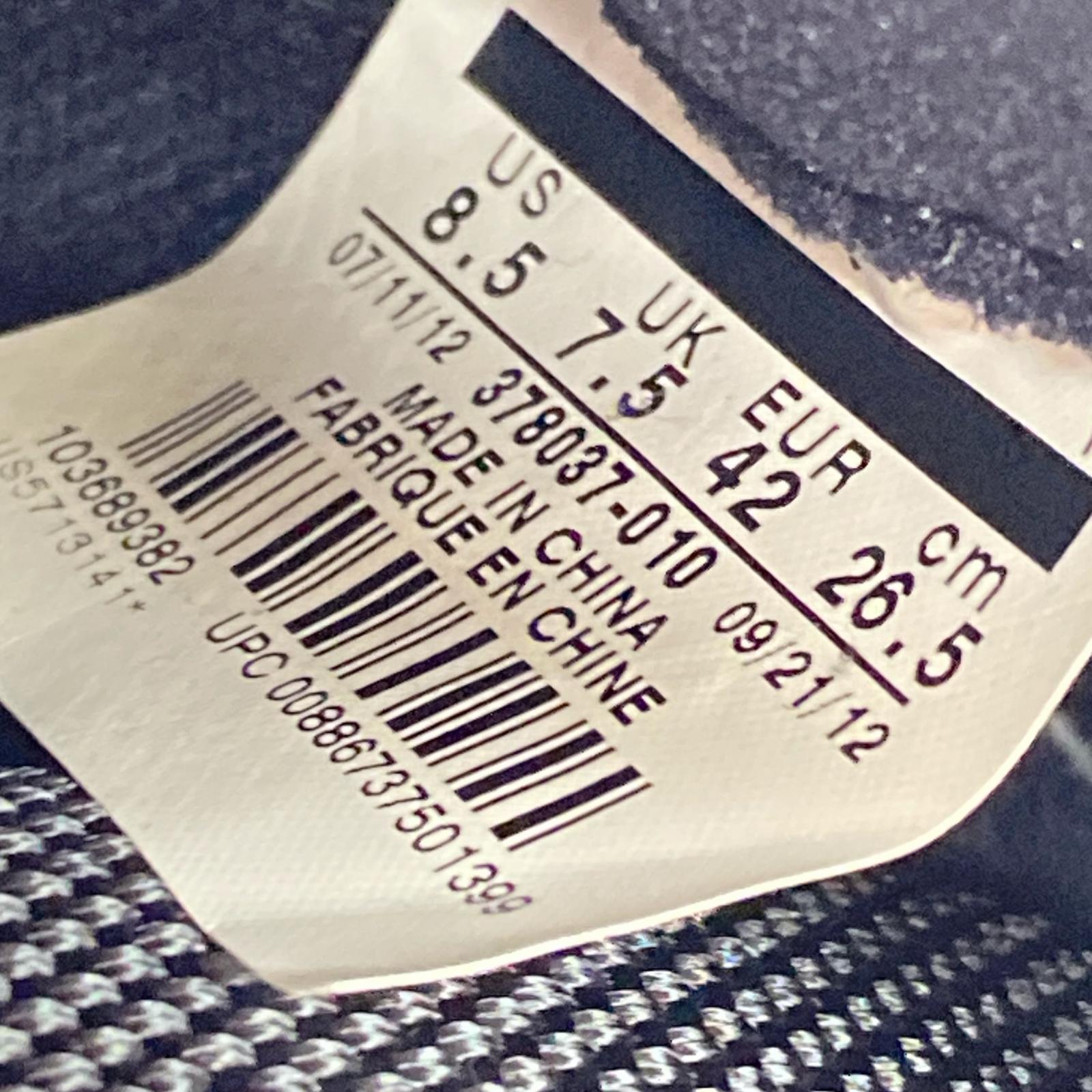 スニーカー 2012年製 AIR JORDAN 11 BRED 26.5cm US8.5 26.5cm (US8 1/2 UK8 EU43) ブラック