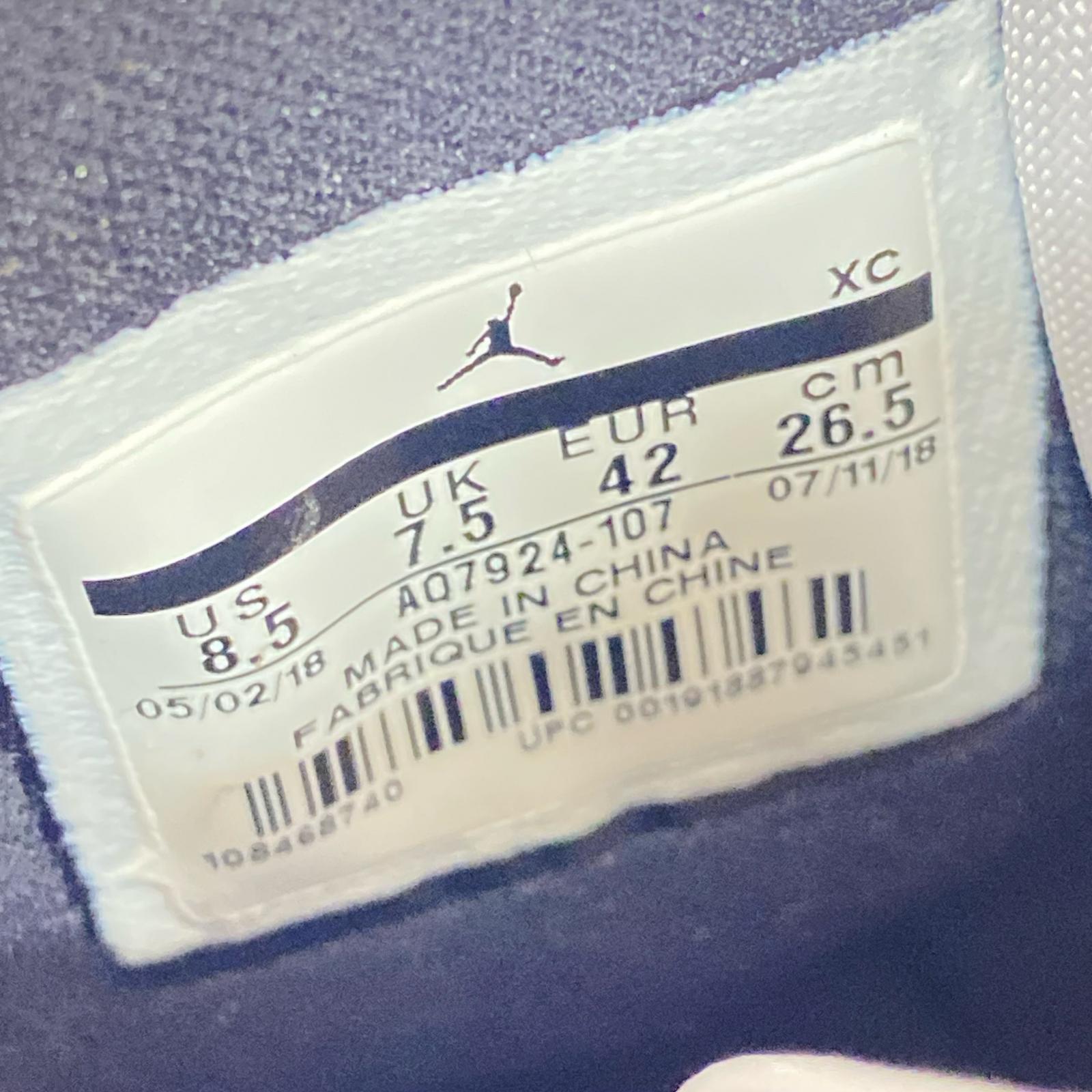 スニーカー AIR JORDAN 1 RE HI Double Strap 26.5cm 26.5cm (US8 1/2 UK8 EU43) ホワイト