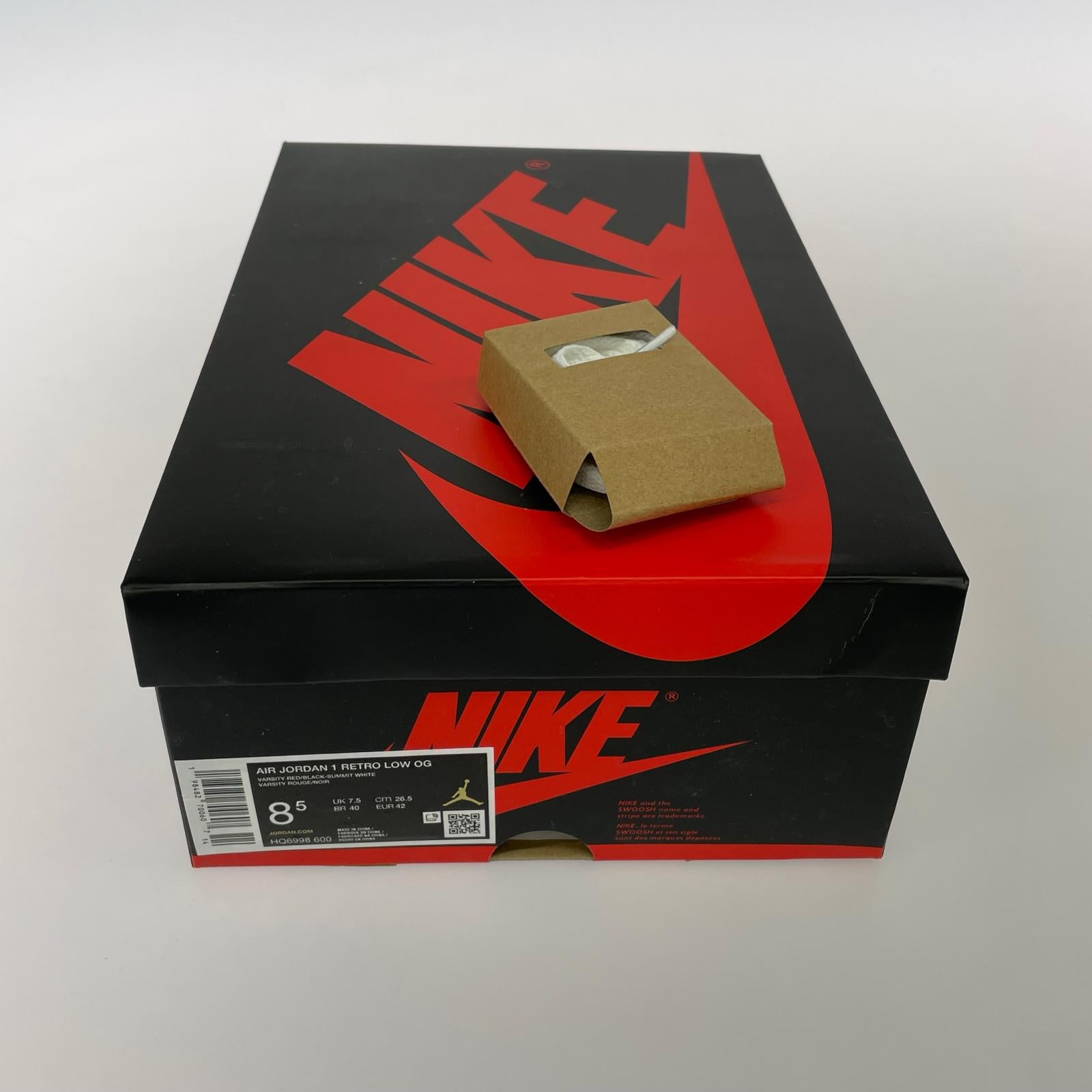 スニーカー AIR JORDAN 1 LOW CHICAGO 26.5cm US8.5 26.5cm (US8 1/2 UK8 EU43)