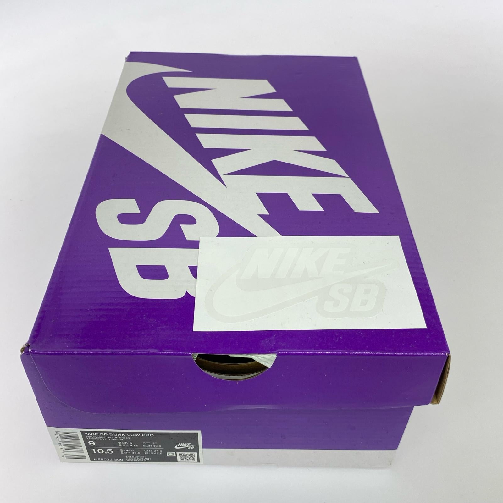 スニーカー SB DUNK LOW Yuto Horigome MATCHA 27.0cm 27cm (US9 UK8 1/2 EU44) グリーン