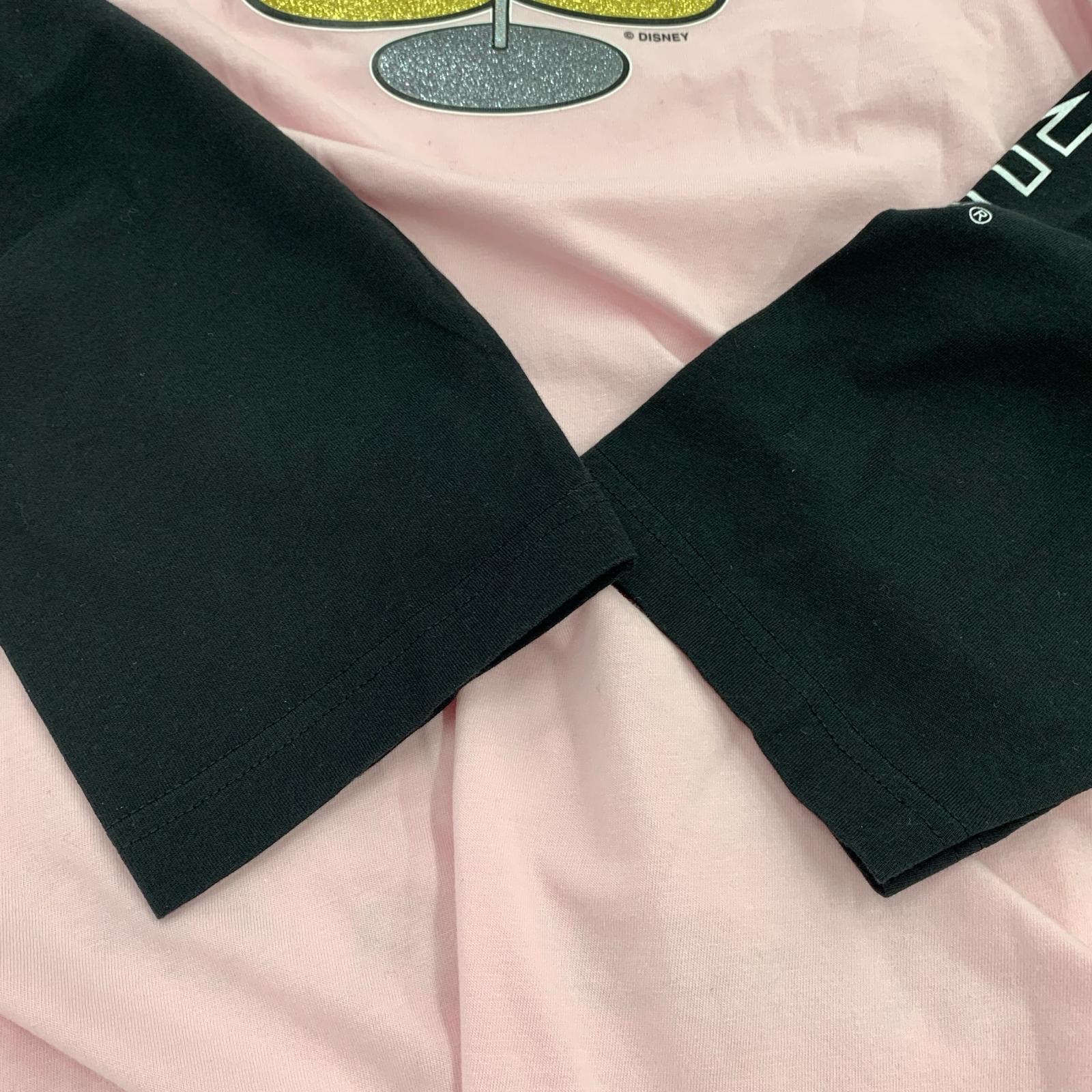 長袖Tシャツ Supreme×Number(N)ine×Mickey Mouse ピンク (L) L