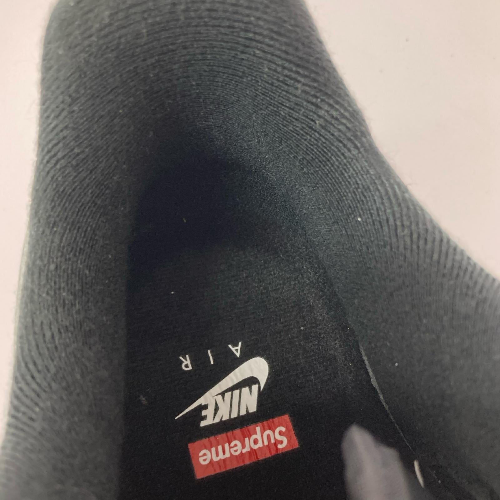 スニーカー Supreme×NIKE Air Force 1 Low CU9225-002 黒 (27.5) 27.5cm (US9 1/2 UK9 EU45) ブラック