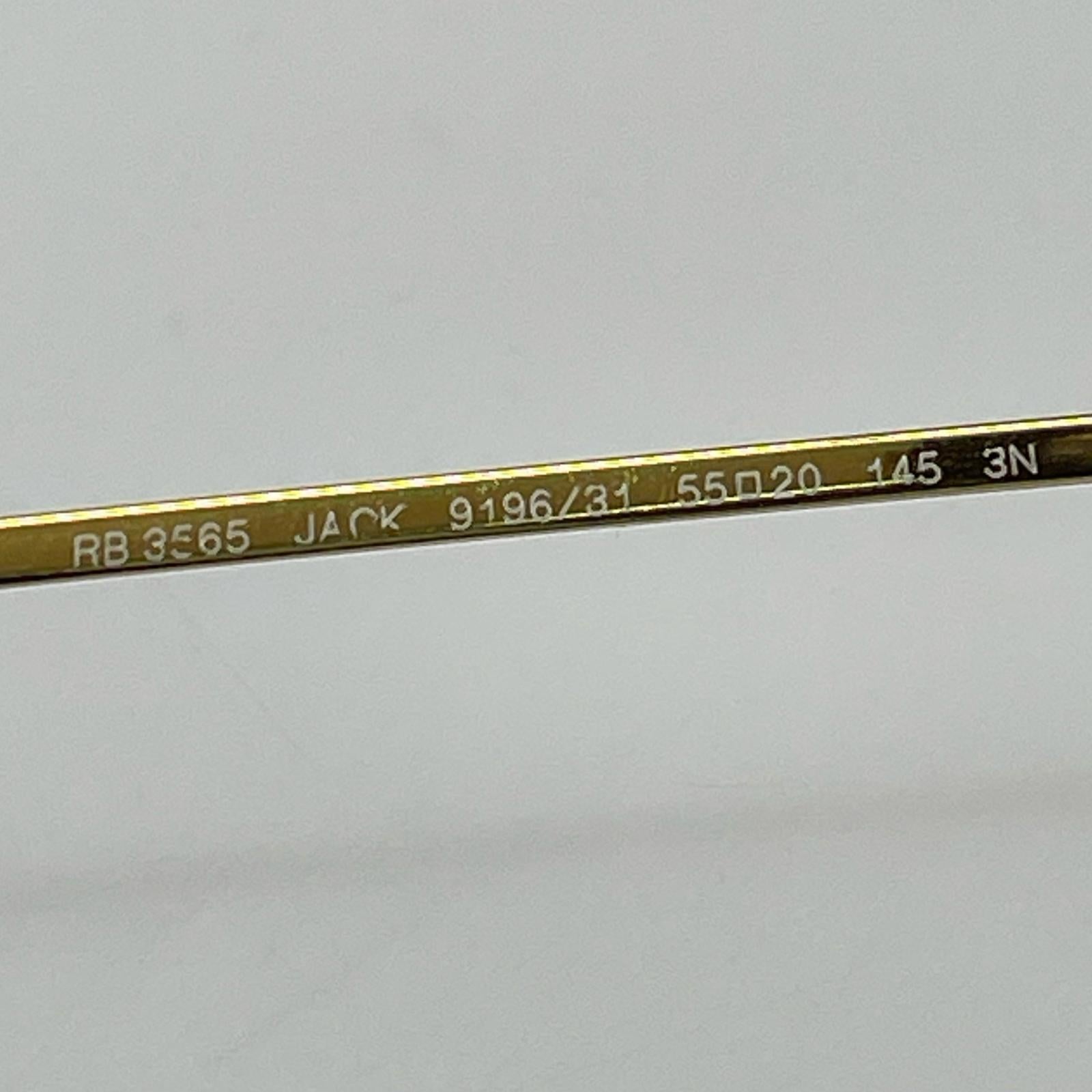 その他アクセサリー JACK ゴールド×グリーン RB3565 ゴールド