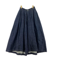 デニムパンツ HARVESTY デニムカルメンキュロット 青 A21803-3 2 ブルー