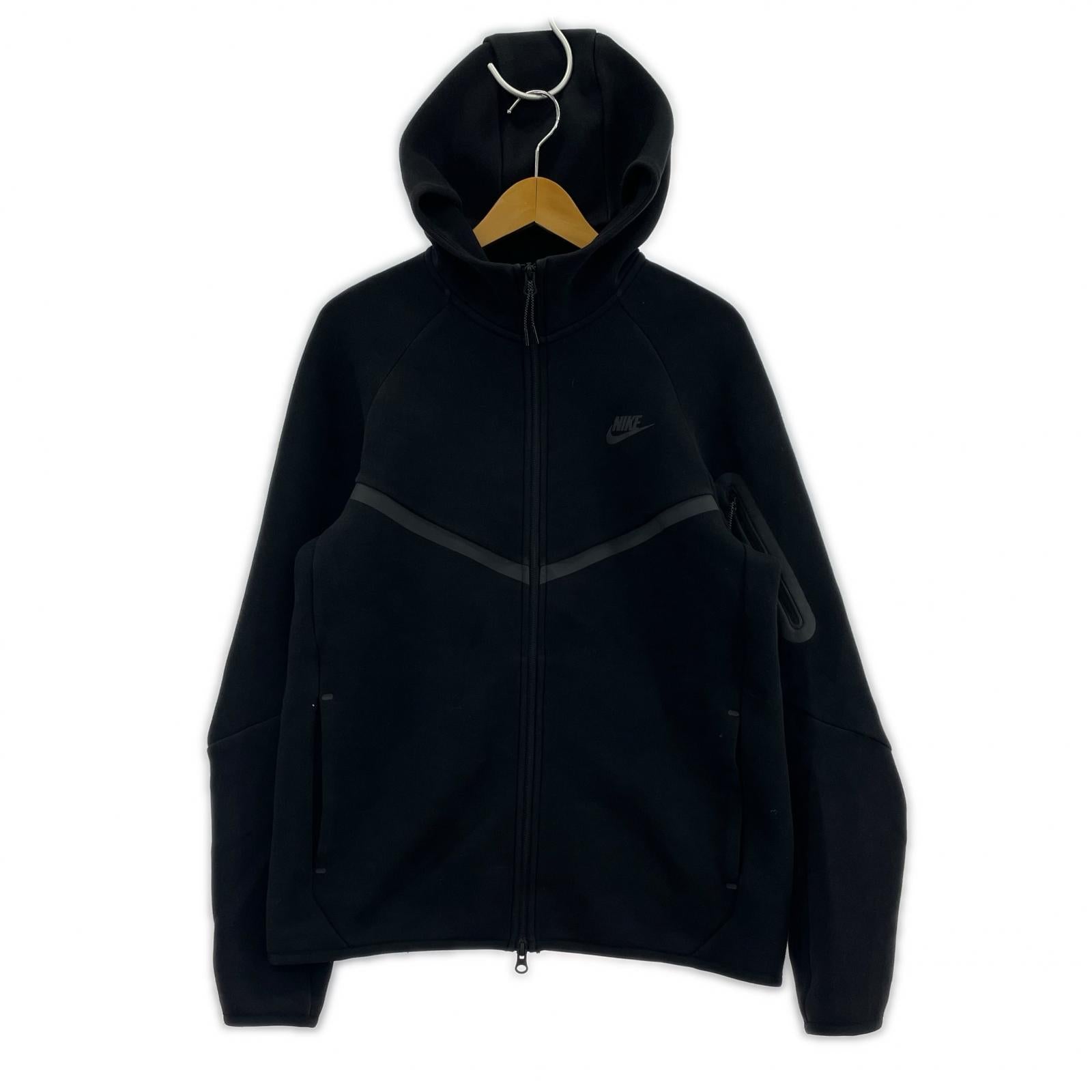 ブルゾン TECH FLEECE FULL ZIP WIND RUNNER HOODIE M ブラック