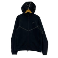 ブルゾン TECH FLEECE FULL ZIP WIND RUNNER HOODIE M ブラック
