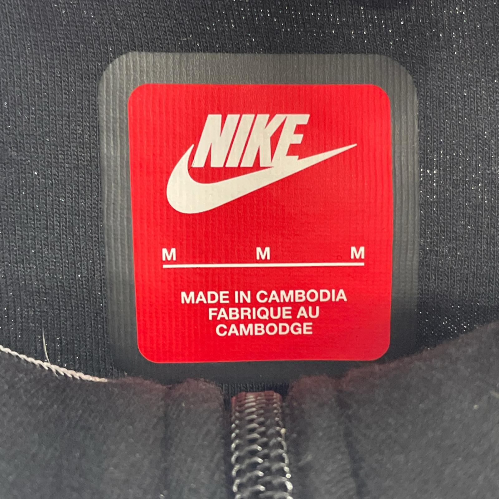 ブルゾン TECH FLEECE FULL ZIP WIND RUNNER HOODIE M ブラック